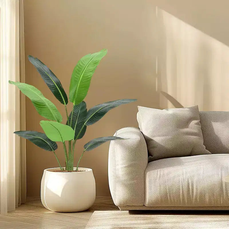 Pianta artificiale di Strelitzia da 120 cm