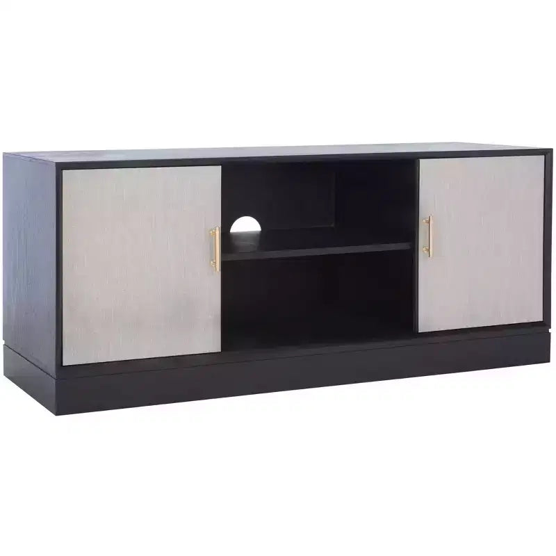 Mobile porta TV a 2 ante con ripiano